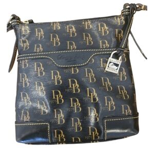 Dooney & Bourke Signature Small Letter Carrier Crossbody Bag